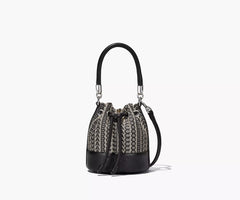 Marc Jacobs Micro Monogram Bucket Bag Black