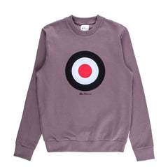 Ben Sherman Target Crew Sweater In Cocoa
