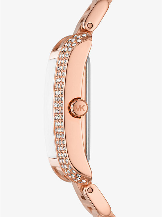 Michael Kors Ladies Emery Watch In Rose Gold