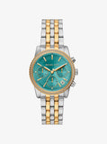 Michael Kors Bryant Blue Dial Watch For Women