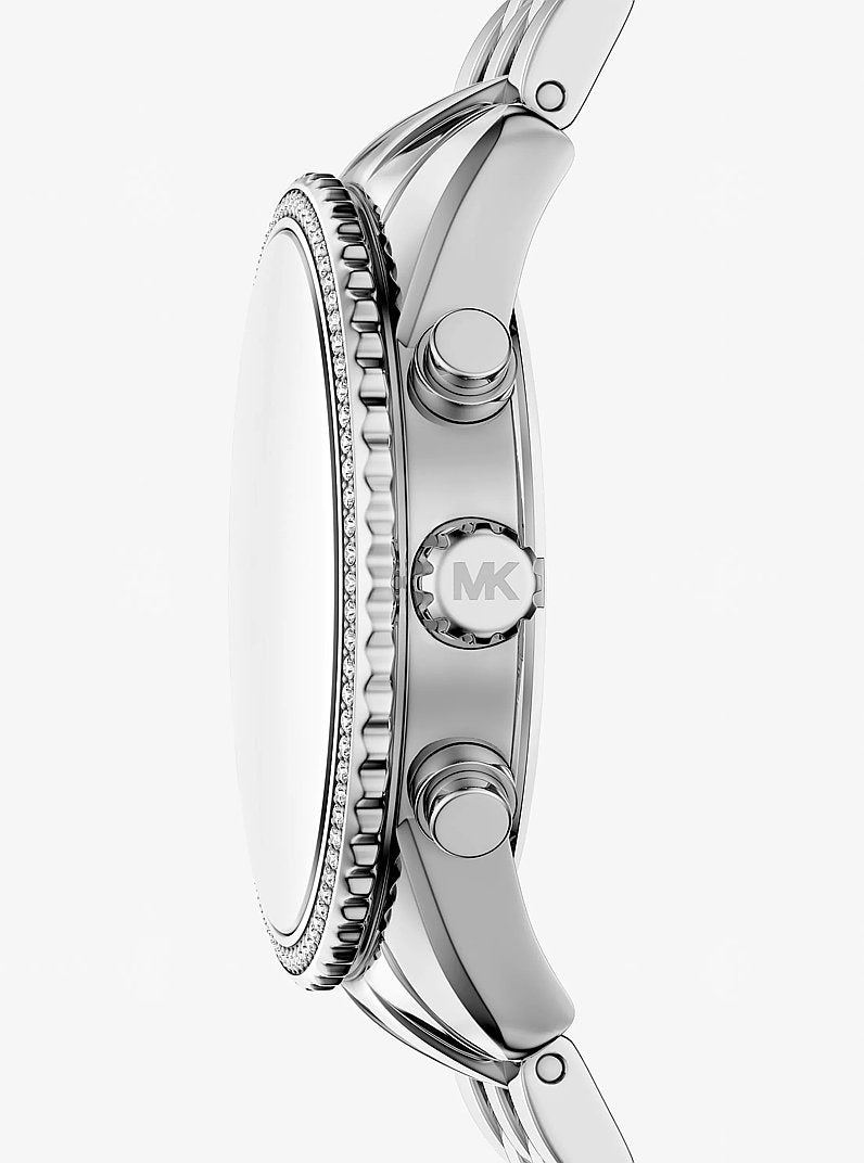 Michael Kors Bryant Green Dial Watch For Women