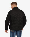 Soviet Mens Puffer Jacket In Black