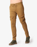 Soviet Mens Kings Fashion Cargo Pants In Tobacco