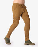 Soviet Mens Kings Fashion Cargo Pants In Tobacco