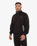 Soviet Mens Track Jacket In Black