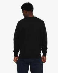 Soviet Mens Crew Neck Sweatshirt In Black