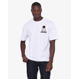 Soviet Liam Mens Short Sleeve Box Fit Fashion T-Shirt In White