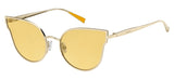 Max Mara Ilde iii Gold Frame Sunglasses For Women In Gold