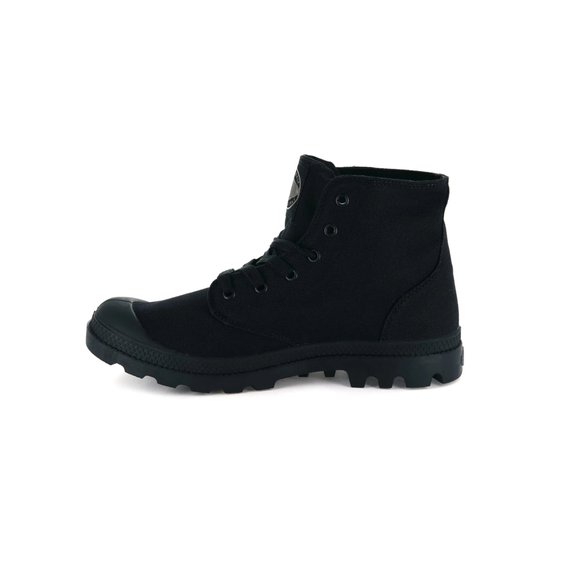 Palladium Mens Mono Chrome Shoes In Black