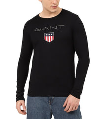 Gant 342104 Shield Ls T-Shirt Black