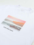 Calvin Klein Photo Graphic Relaxed Tee In White