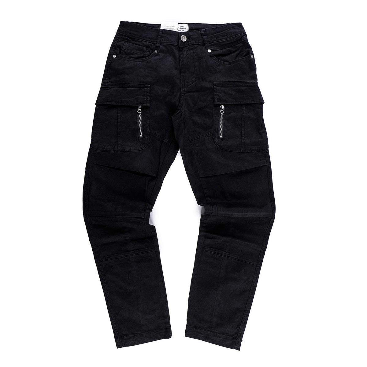 Ben Sherman Mens Cargo Black Pant
