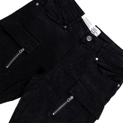 Ben Sherman Mens Cargo Black Pant