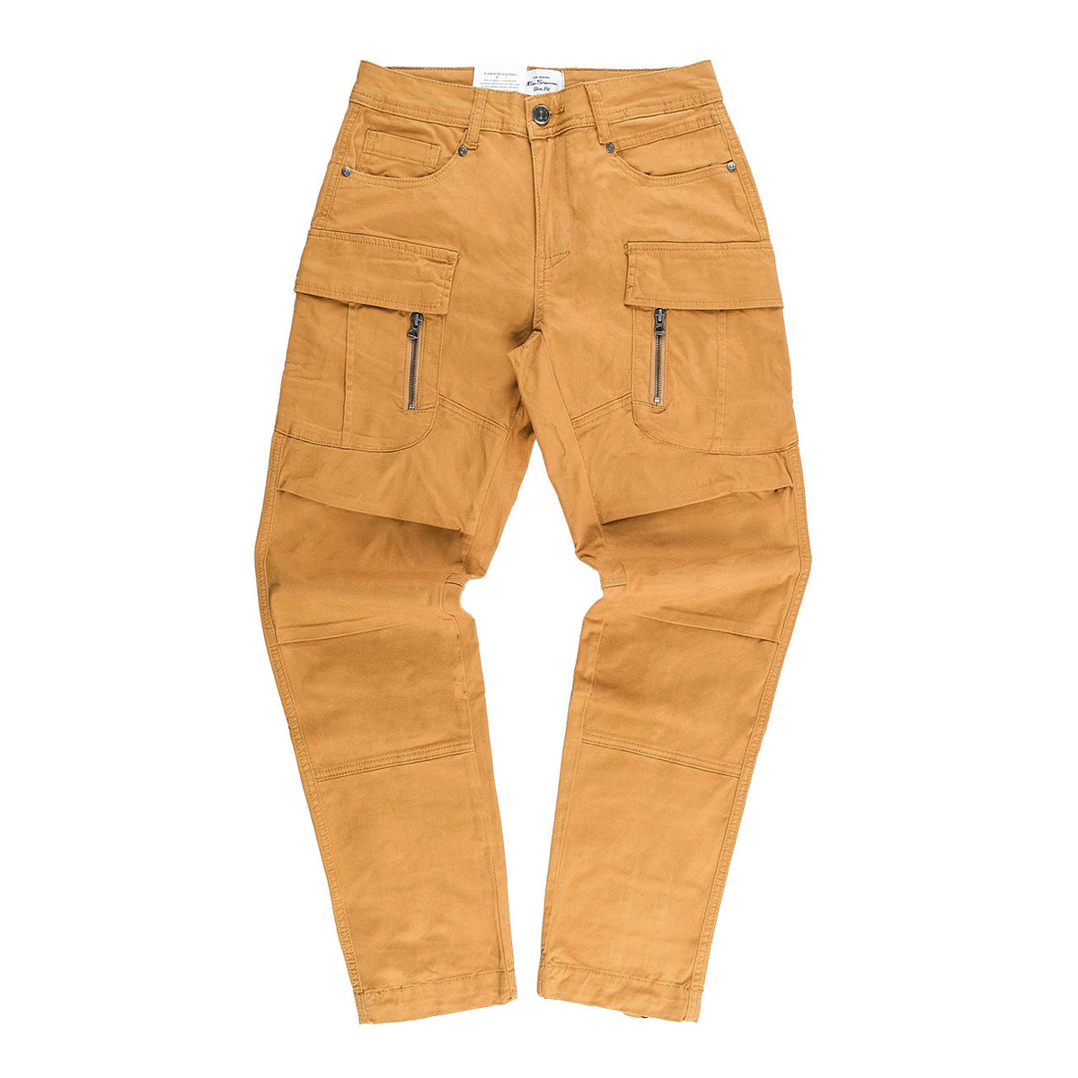 Ben Sherman Mens Cargo Camel Pants