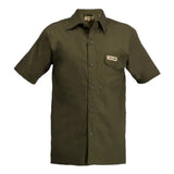 Sniper Mens Professional Hunter Short Sleeves Shirt In Military Olive