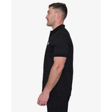 Soviet Mens River Short Sleeves Button Up T-Shirt In Black