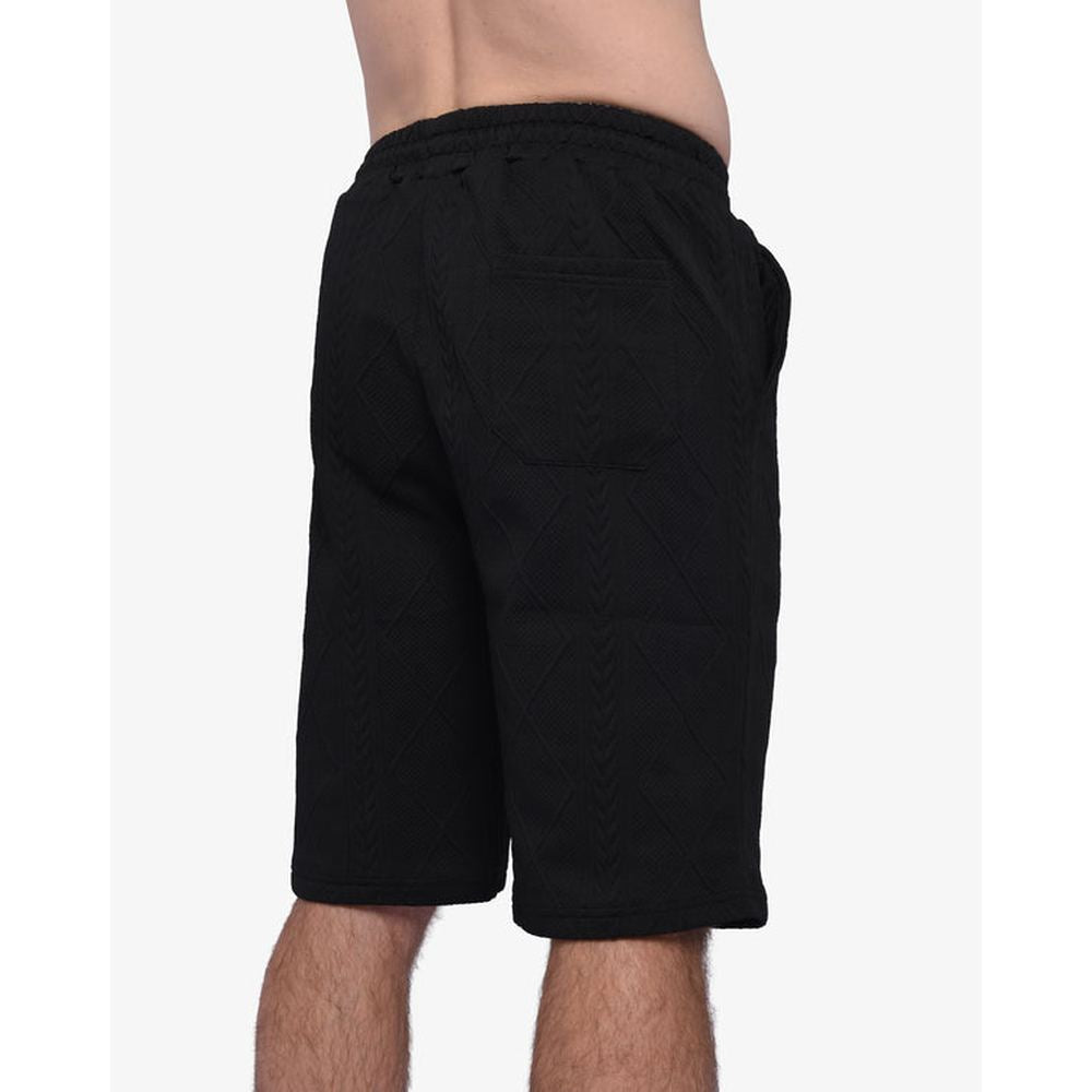 Soviet Mens River Fashion Shorts In Black