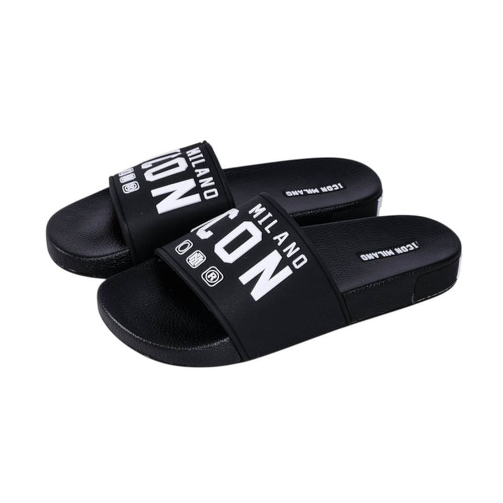 Icon Milano Mens Slides In Black