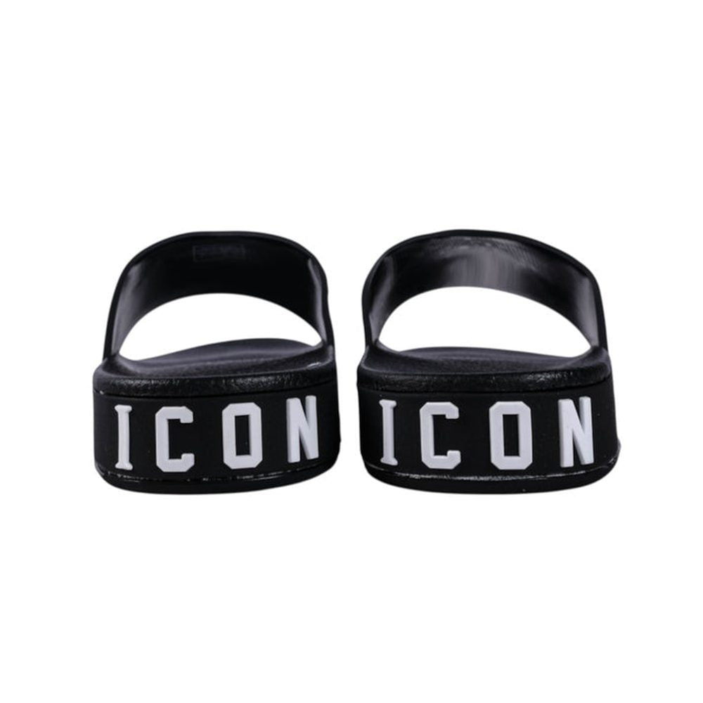 Icon Milano Mens Slides In Black