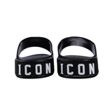 Icon Milano Mens Slides In Black