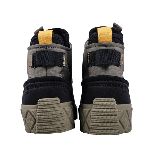 Palladium Mens Ace City Shell Chukka Shoes In Olive Night