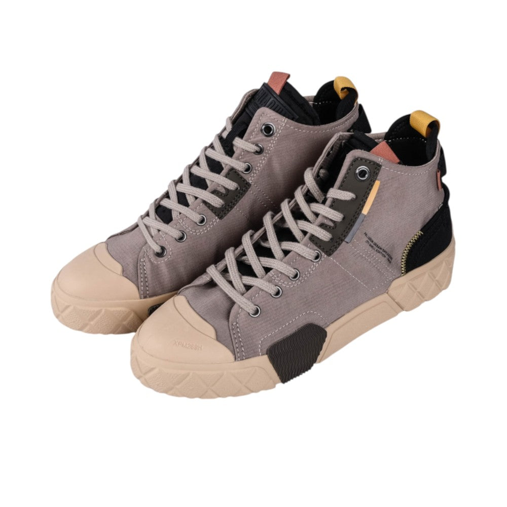Palladium Mens Ace City Shell Chukka Shoes In Vintage Khaki