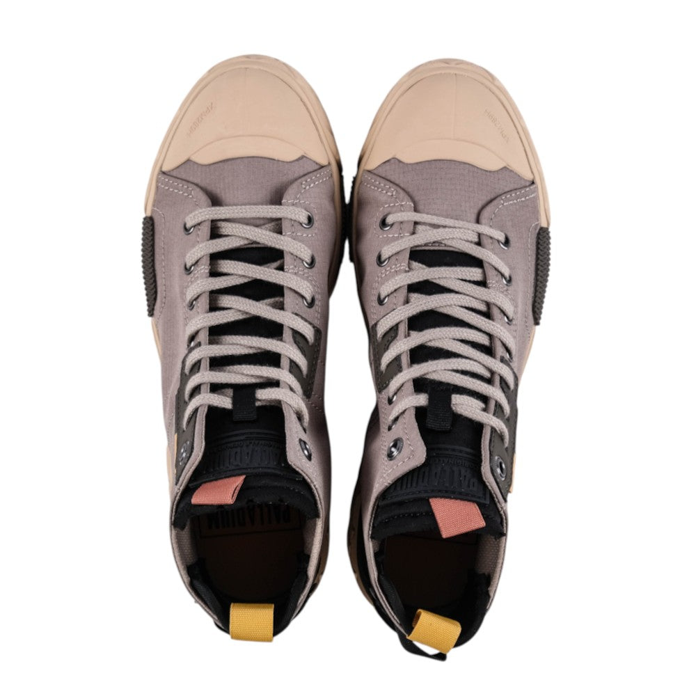Palladium Mens Ace City Shell Chukka Shoes In Vintage Khaki