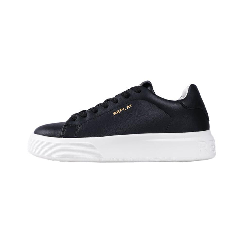 Replay Mens Notting Future Sneakers In Black