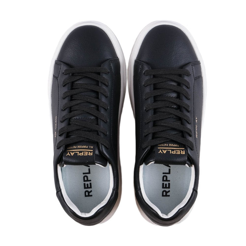 Replay Mens Notting Future Sneakers In Black
