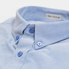 Pringle William L/S Classic Shirt Light Blue
