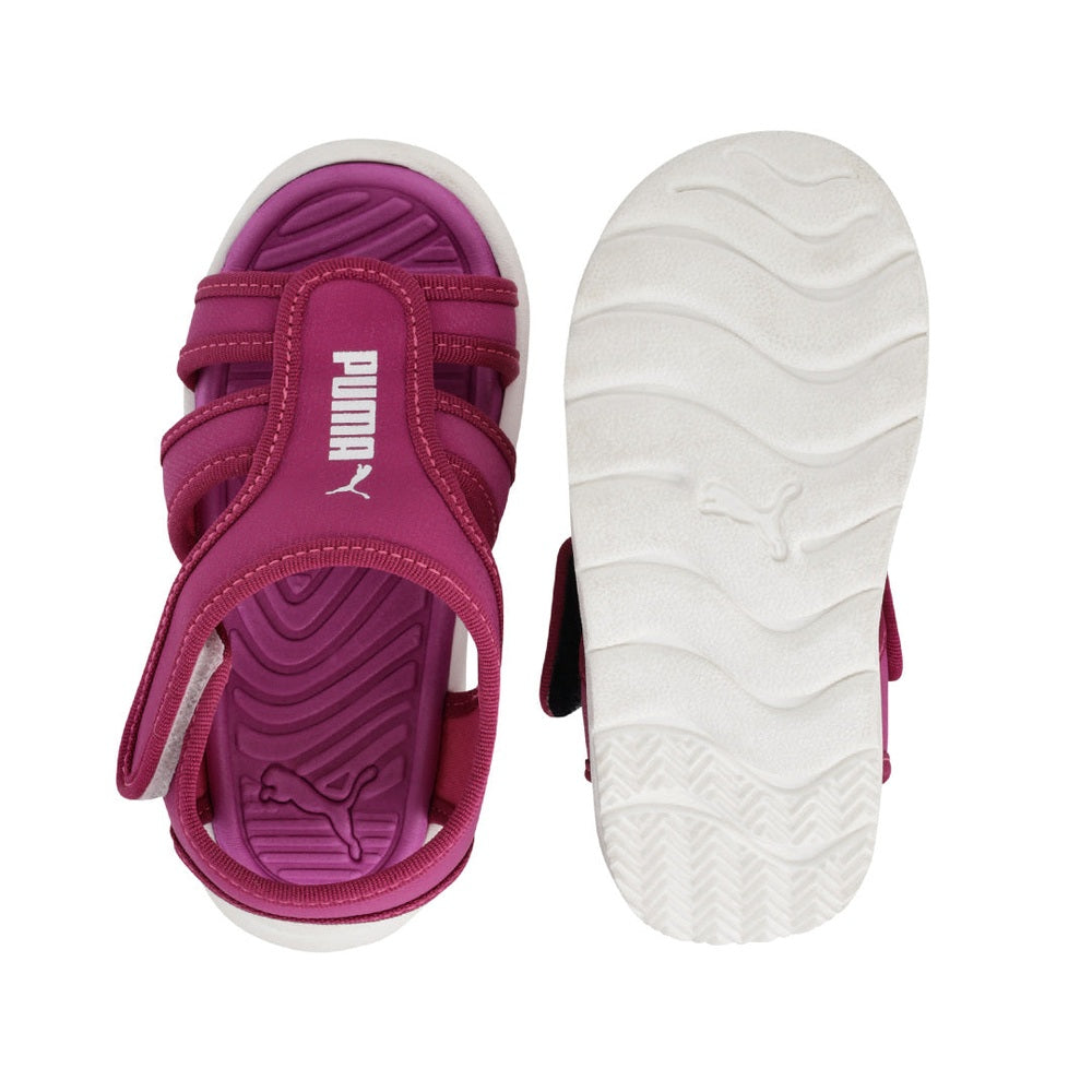 Puma Girls Rocky Trail Mu 2.0 ZADP Sandals In Magenta/White