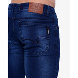 Soviet Mens Trooper #4 Skinny Leg Jeans In Indigo