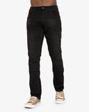 Soviet Mens Trooper #12 Straight Leg Jeans In Black