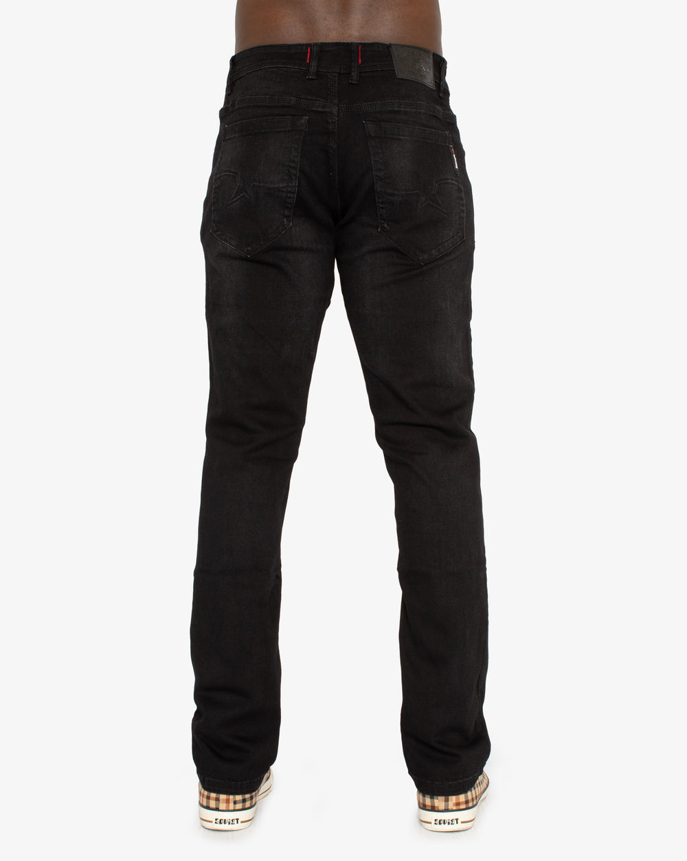 Soviet Mens Trooper #12 Straight Leg Jeans In Black