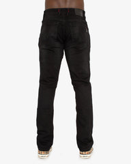 Soviet Mens Trooper #12 Straight Leg Jeans In Black
