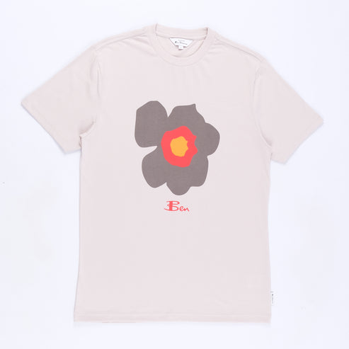 Ben Shereman K23999 Kids Deconstructed Target T-Shirt Plaster