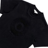 Ben Sherman Mens Target Towelling T-Shirt In  Black