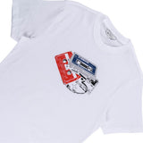 Ben Sherman Cassette Stack T-Shirt In White