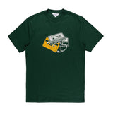 Ben Sherman Cassette Stack T-Shirt In Forest Green