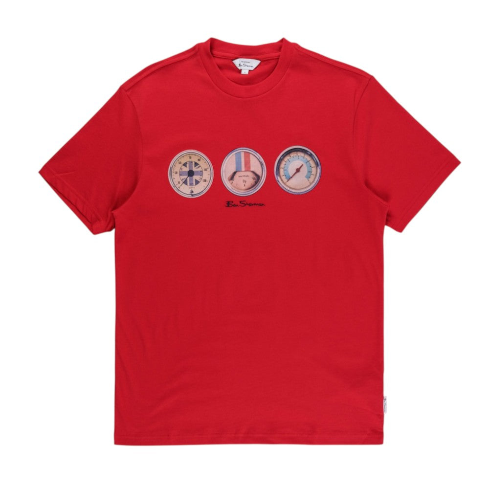 Ben Sherman Speed T-Shirt In Red