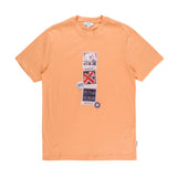 Ben Sherman Mens Brit Pop Throwback T-Shirt In Coral Sand