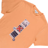 Ben Sherman Mens Brit Pop Throwback T-Shirt In Coral Sand