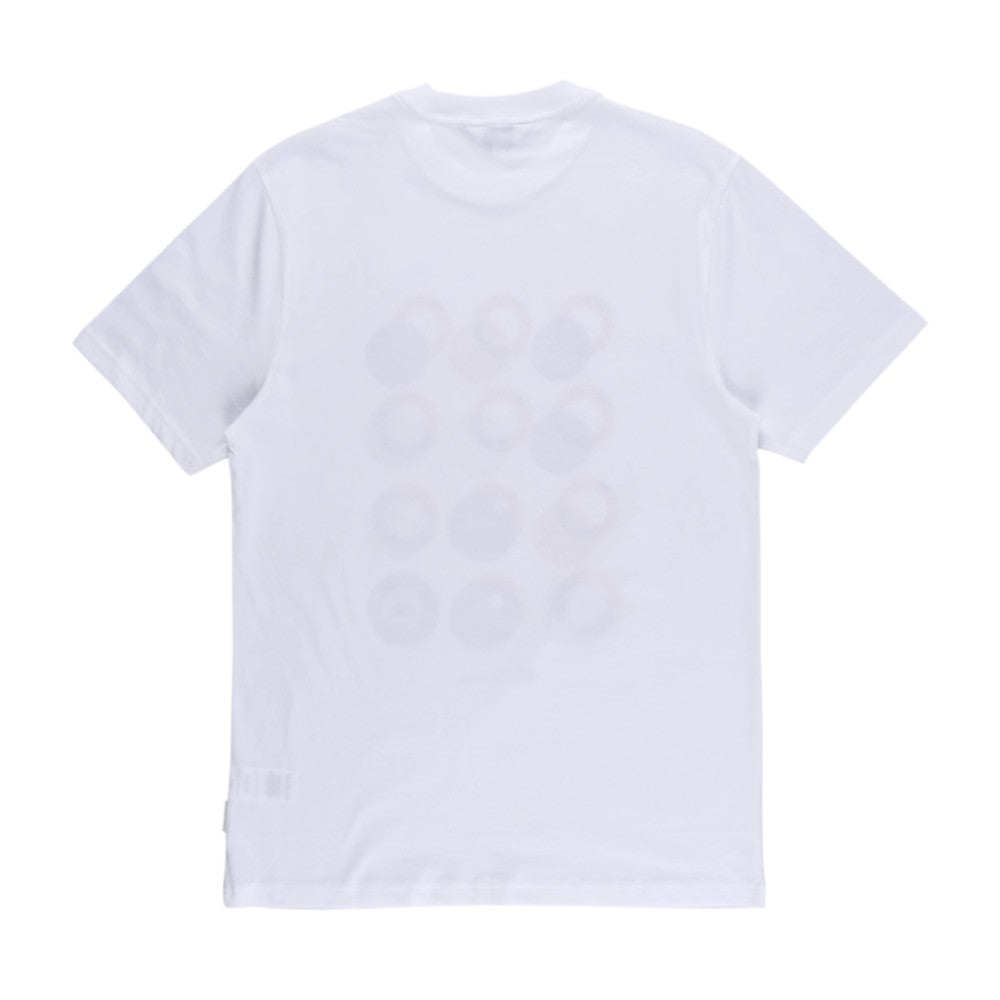 Ben Sherman Mens Target Shadow T-Shirt In White