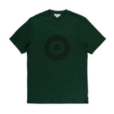 Ben Sherman Mens Target Towelling T-Shirt In Forest Green