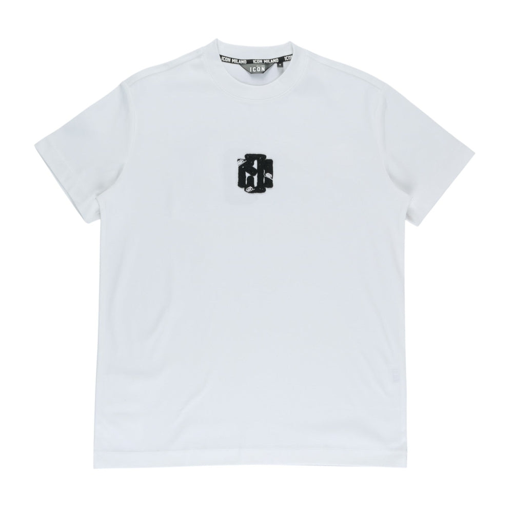 Icon Milano Mens Paola T-Shirt In White
