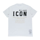 Icon Milano Mens Paola T-Shirt In White