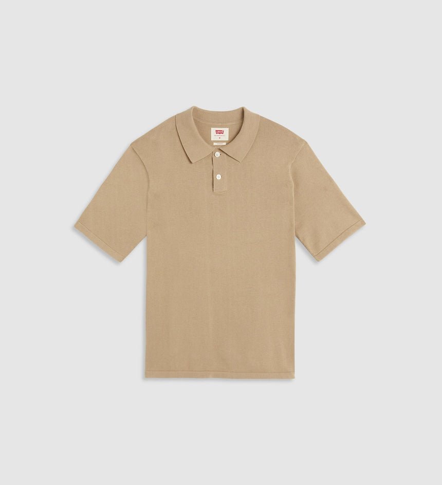 Levis Mens Knit Golfer In Chino