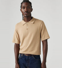 Levis Mens Knit Golfer In Chino