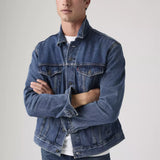 levis Mens Trucker Jacket  In Medium Stonewash