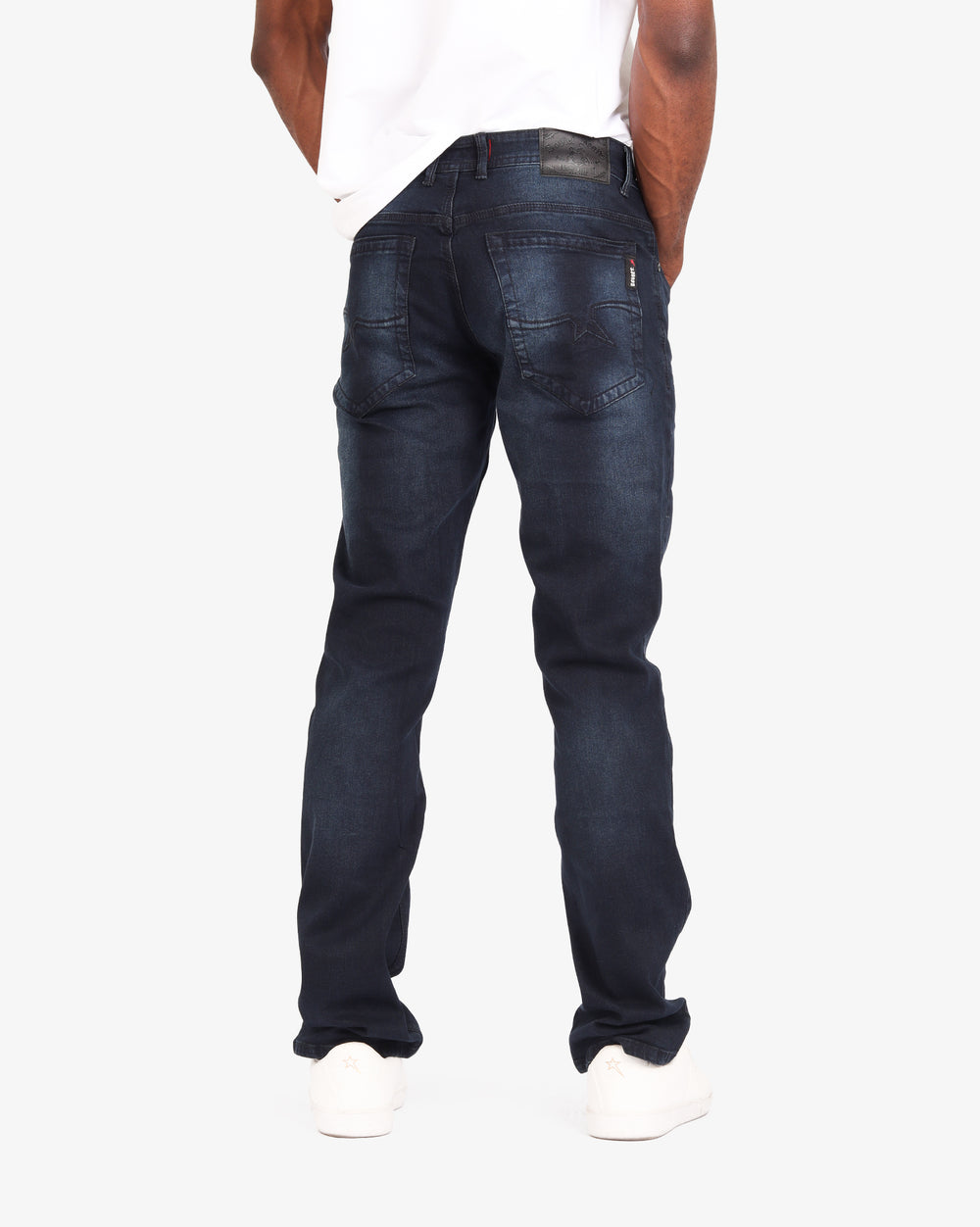 Soviet M Trooper #12 Mens Straight Leg Denim Blue Black